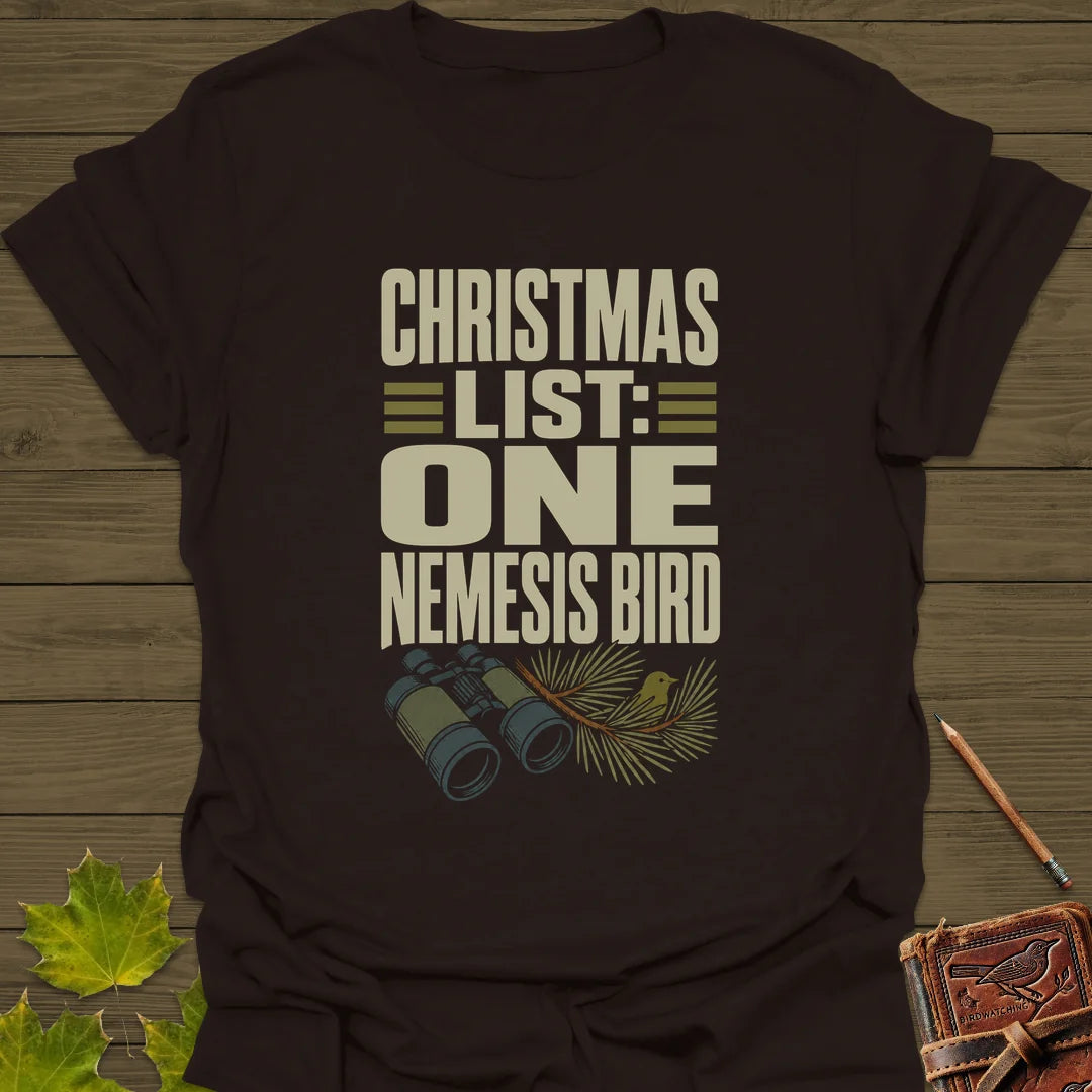 One Nemesis Bird T-Shirt in Dark Chocolate
