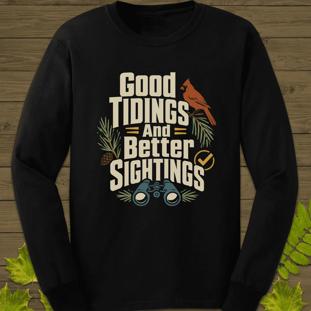 Good Tidings Sightings Long Sleeve in Black