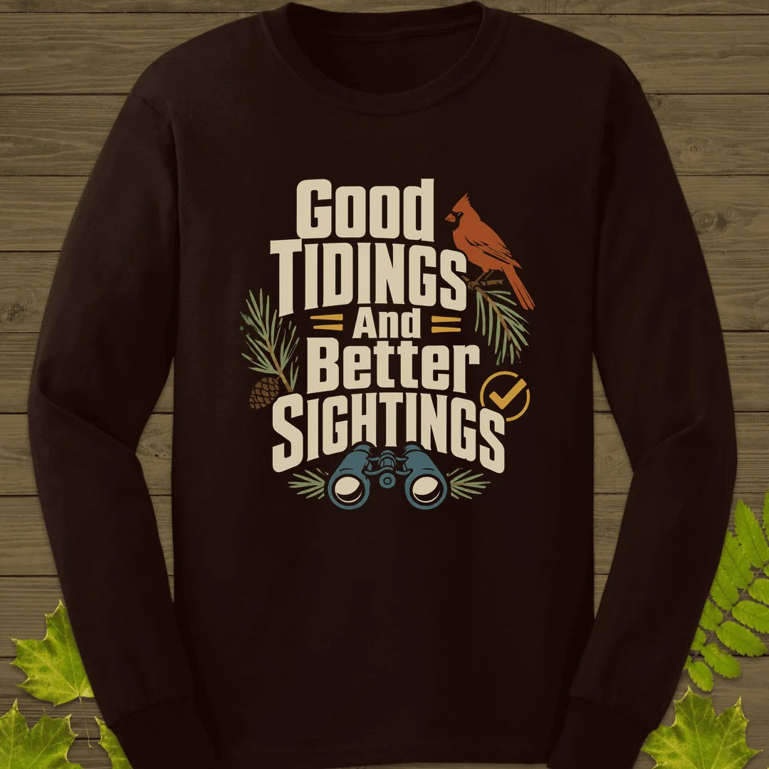 Good Tidings Sightings Long Sleeve in Dark Chocolate