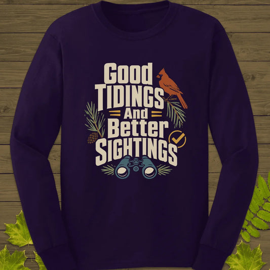 Good Tidings Sightings Long Sleeve in Purple