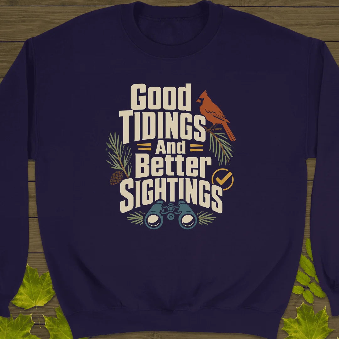 Good Tidings Sightings Sweatshirt in Purple
