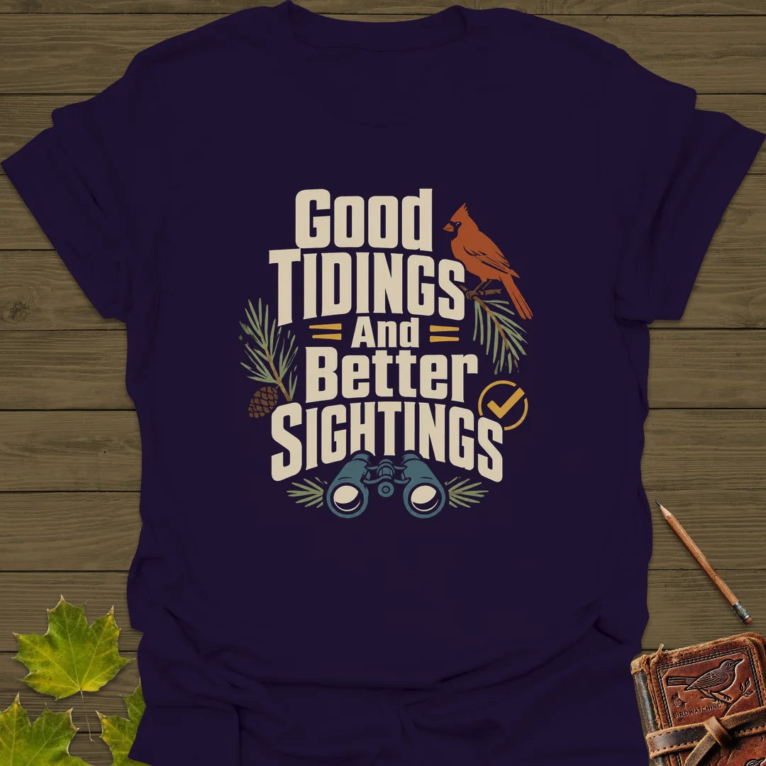 Good Tidings Sightings T-Shirt in Purple