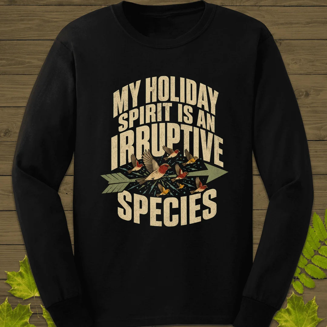 Irruptive Species Long Sleeve in Black