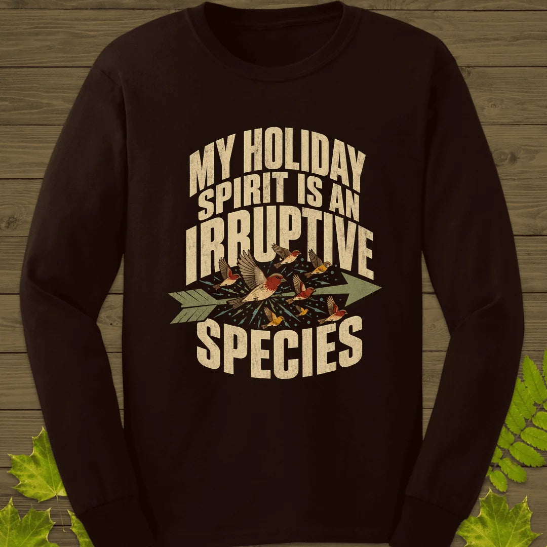 Irruptive Species Long Sleeve in Dark Chocolate