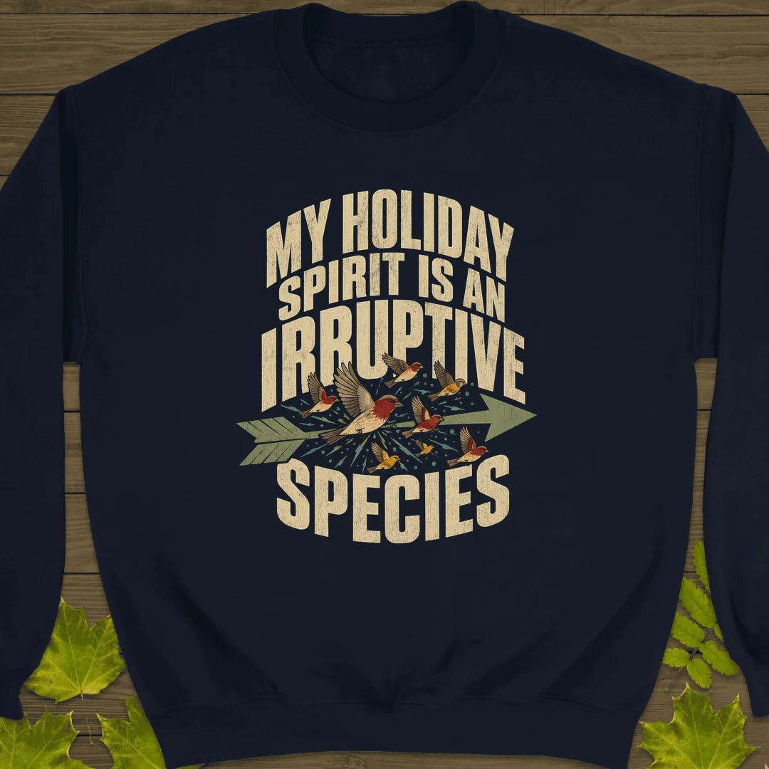 Irruptive Species Sweatshirt in Navy