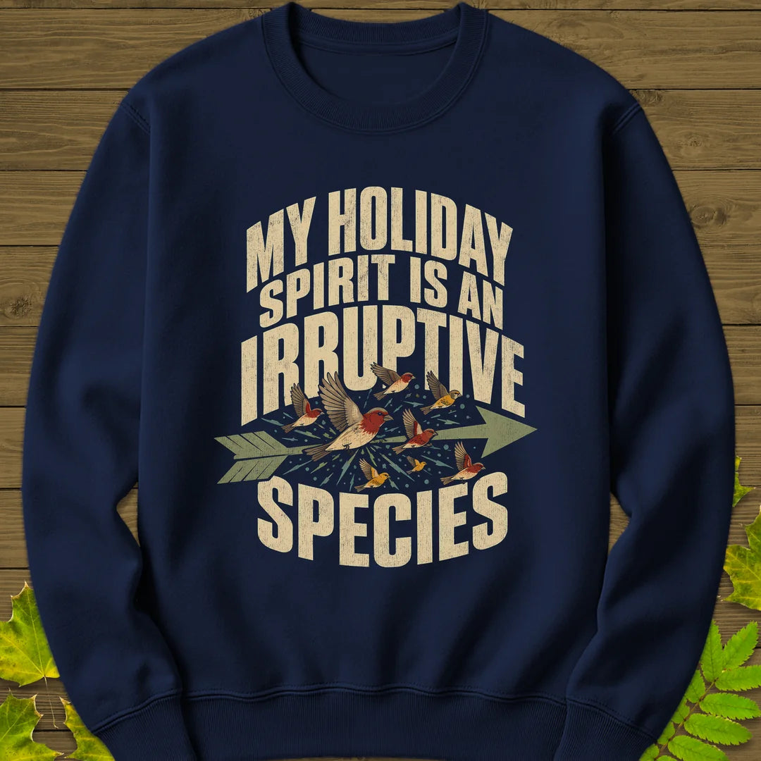 Irruptive Species Sweatshirt in Navy