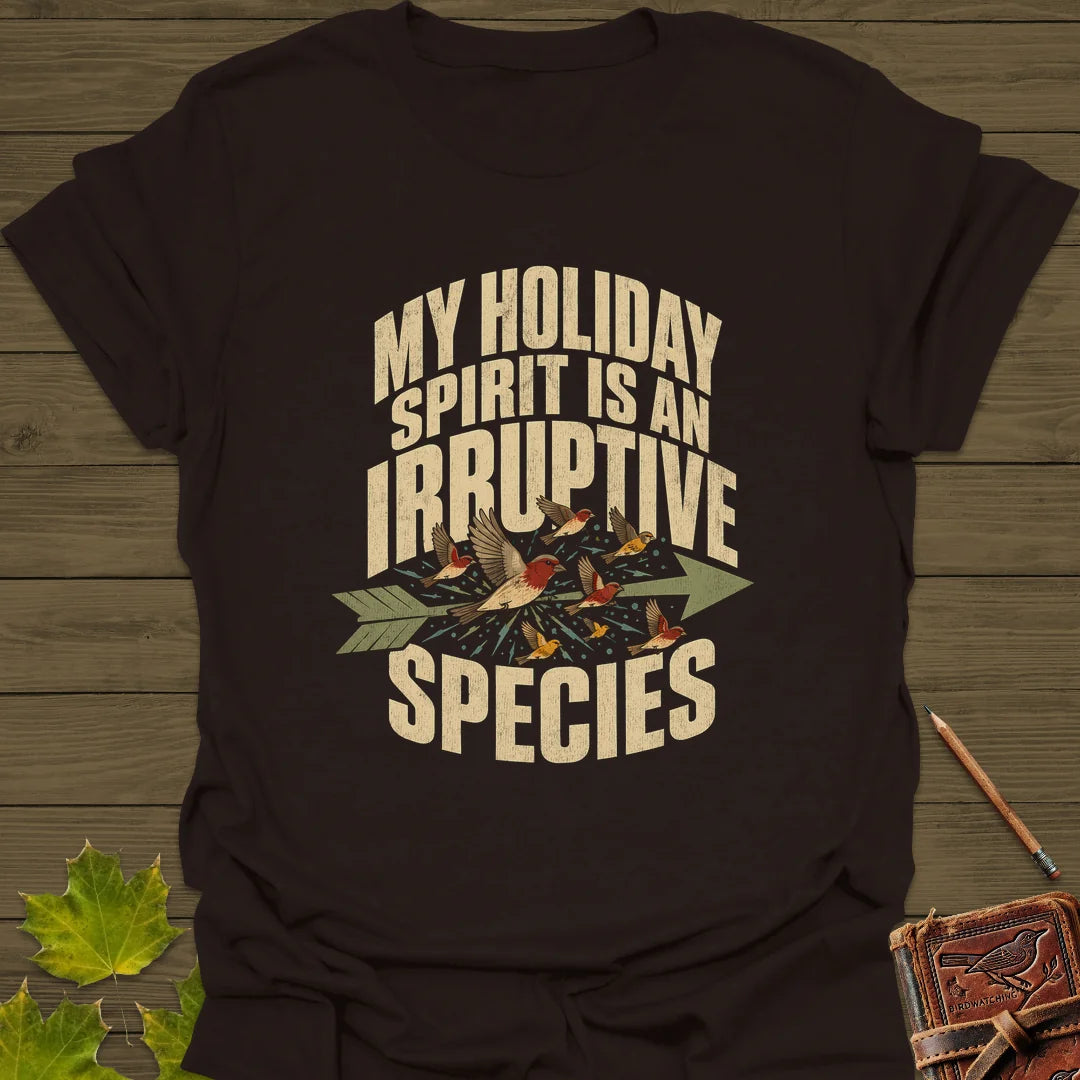 Irruptive Species T-Shirt in Dark Chocolate