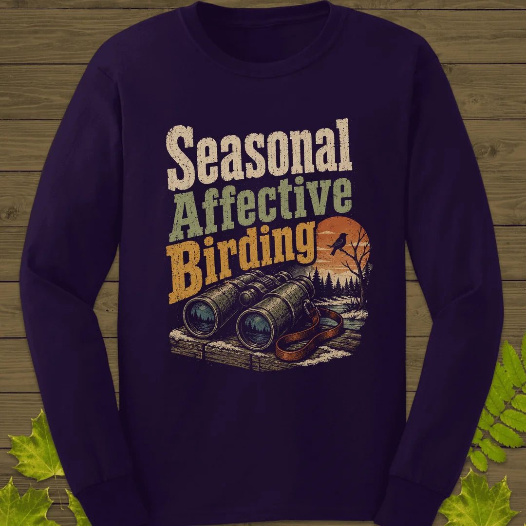 Seasonal Affective Birding Long Sleeve in Purple