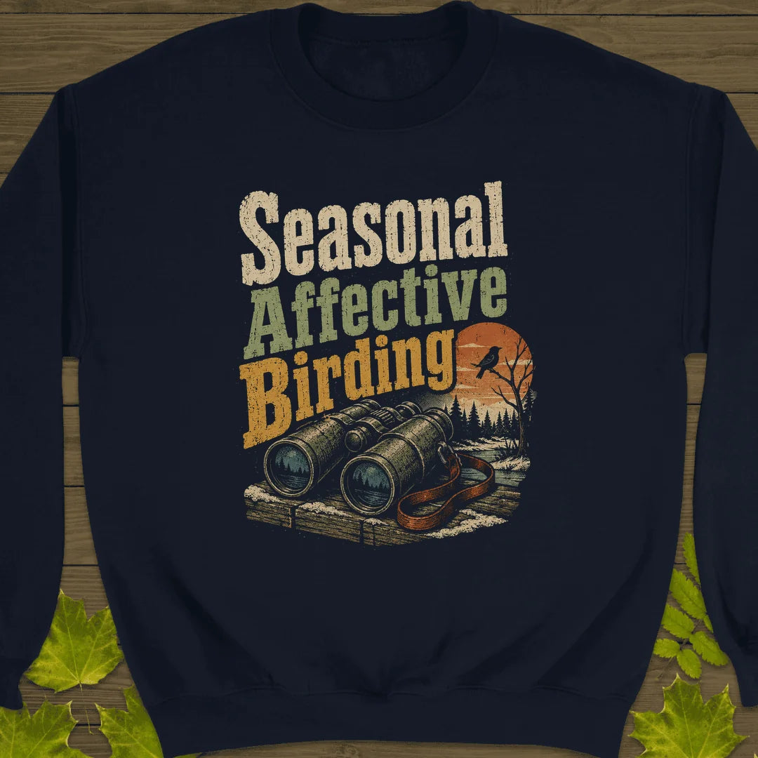 Seasonal Affective Birding Sweatshirt in Navy
