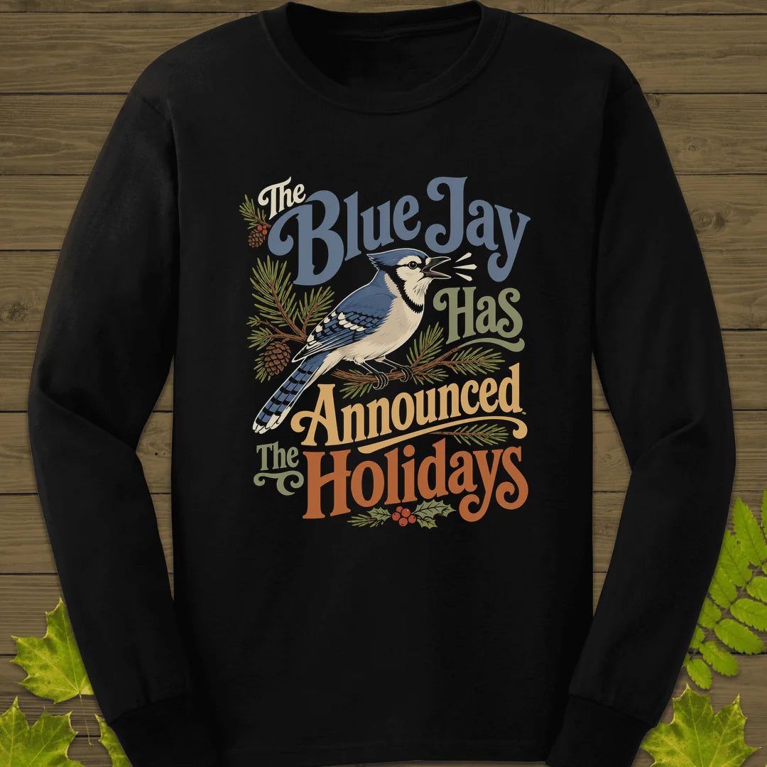 Blue Jay Holiday Herald Long Sleeve in Black