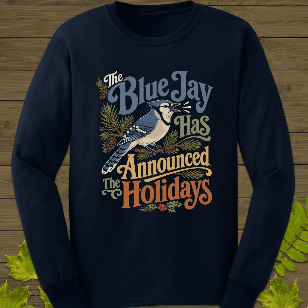 Blue Jay Holiday Herald Long Sleeve in Navy