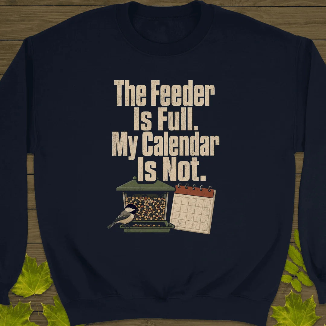 Feeder Full Calendar Empty Sweatshirt in Navy