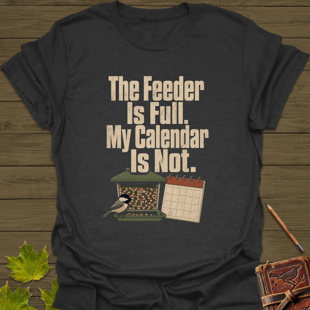 Feeder Full Calendar Empty T-Shirt in Dark Heather