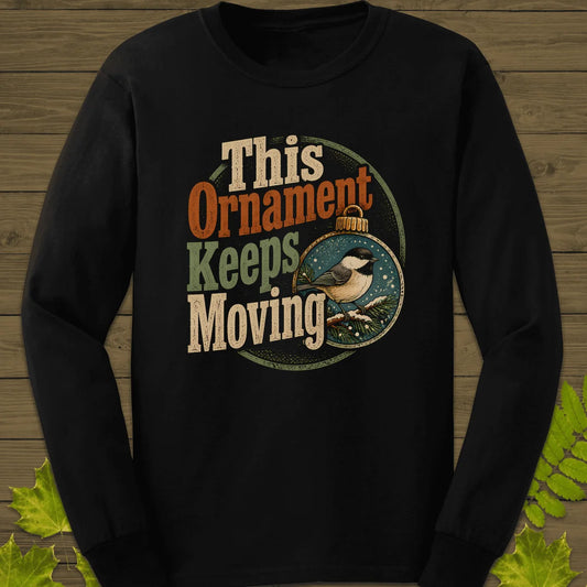 Ornament Keeps Moving Long Sleeve in Black