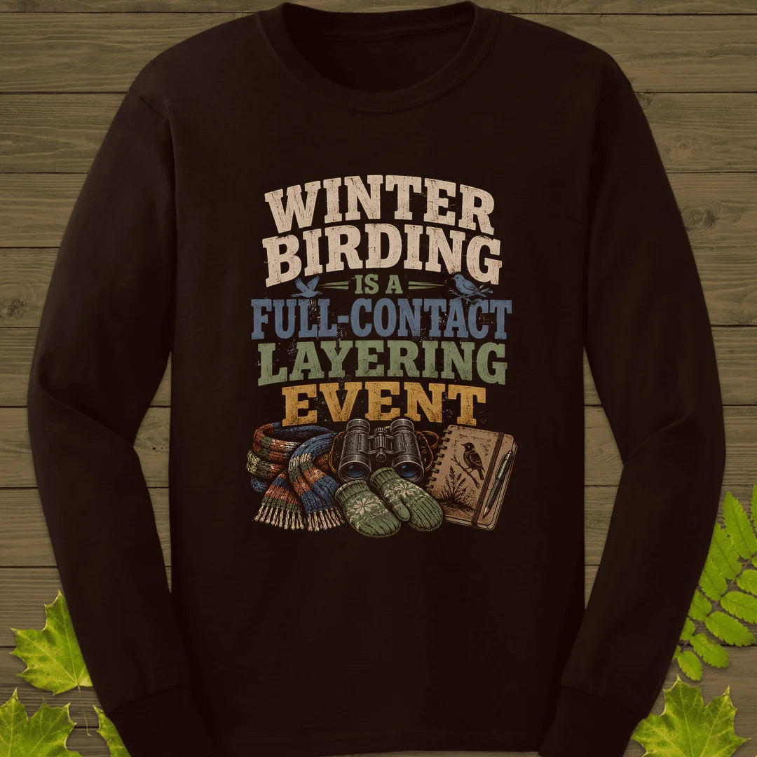 Full-Contact Layering Long Sleeve in Dark Chocolate