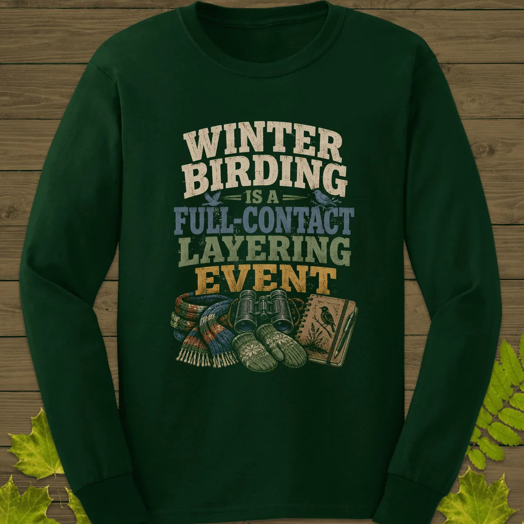 Full-Contact Layering Long Sleeve in Forest Green
