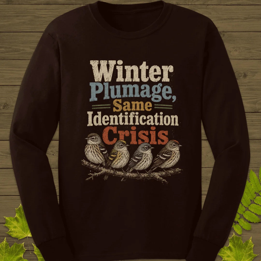 Same Identification Crisis Long Sleeve in Dark Chocolate