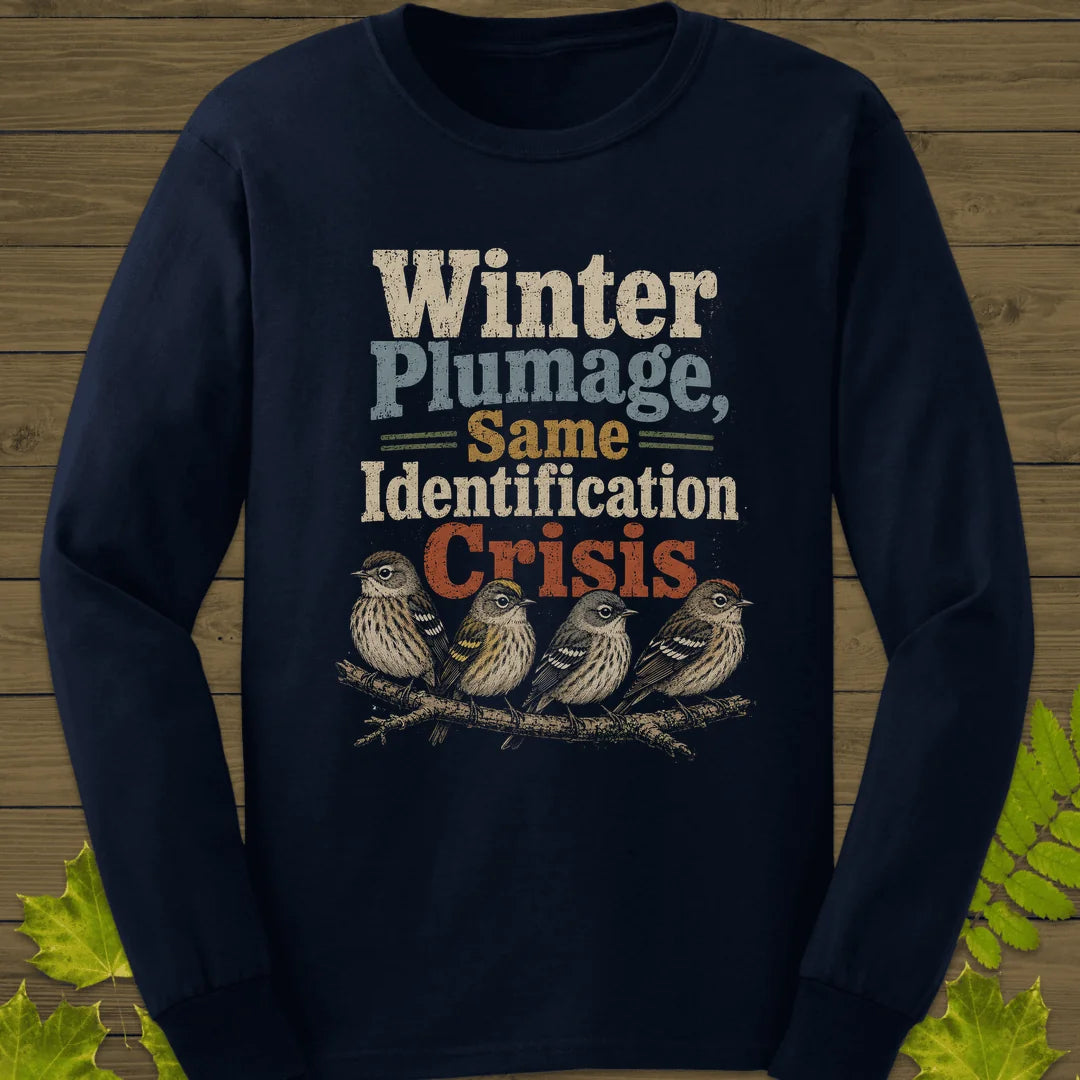 Same Identification Crisis Long Sleeve in Navy