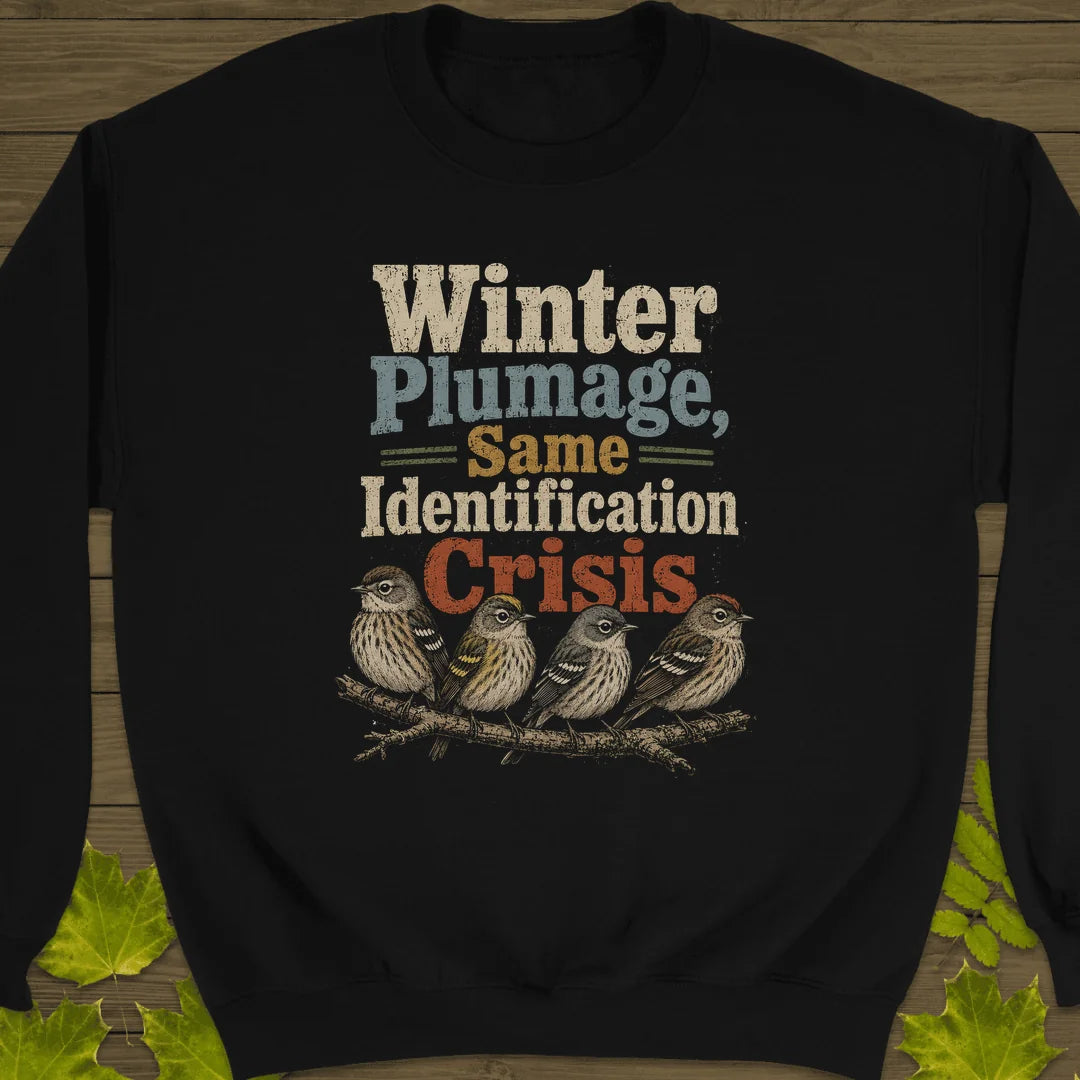 Same Identification Crisis Sweatshirt in Black