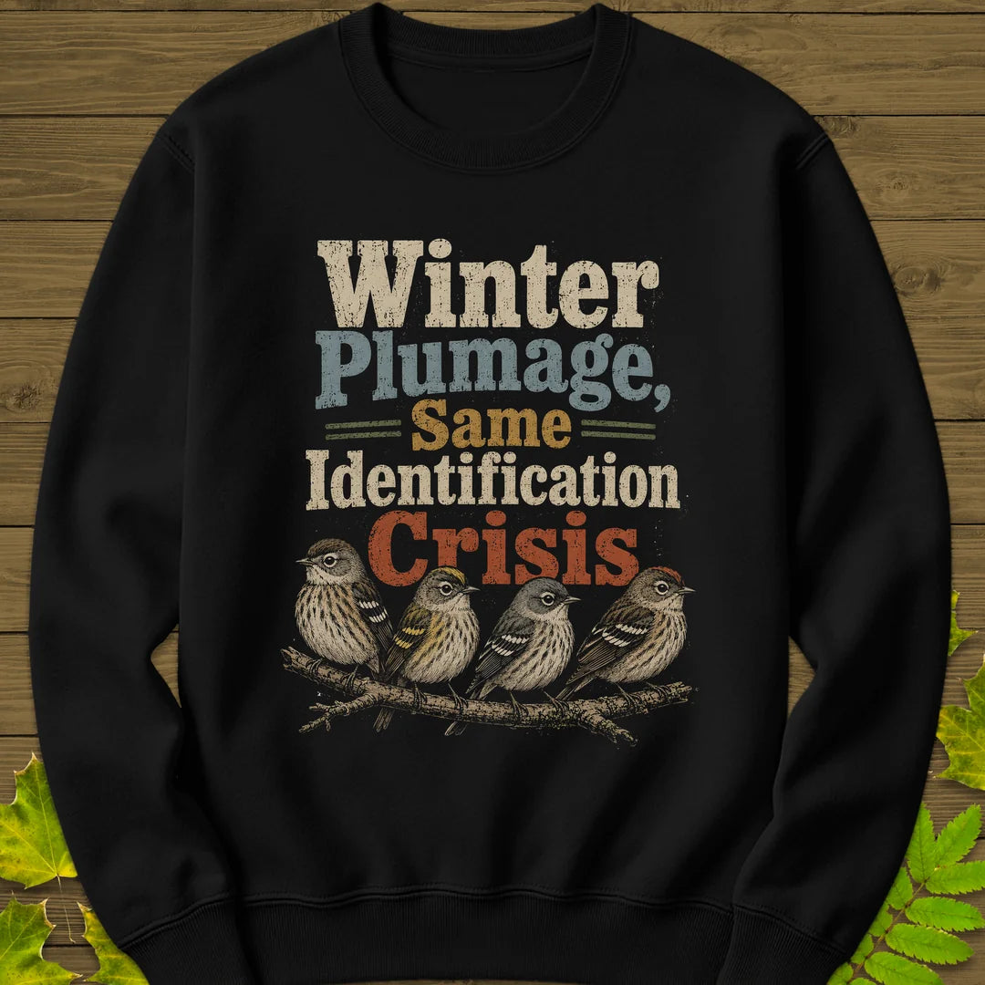 Same Identification Crisis Sweatshirt in Black