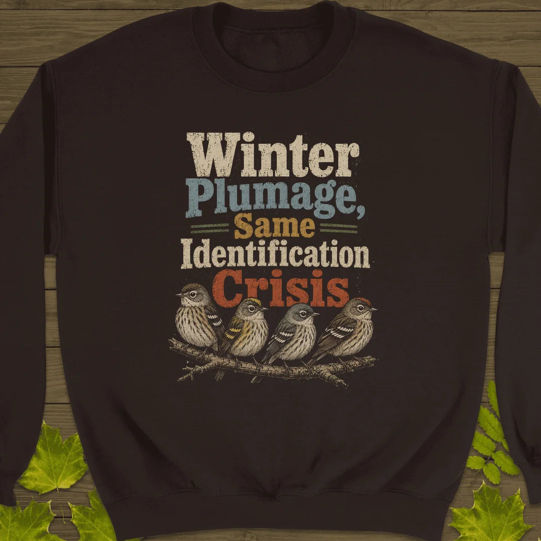 Same Identification Crisis Sweatshirt in Dark Chocolate