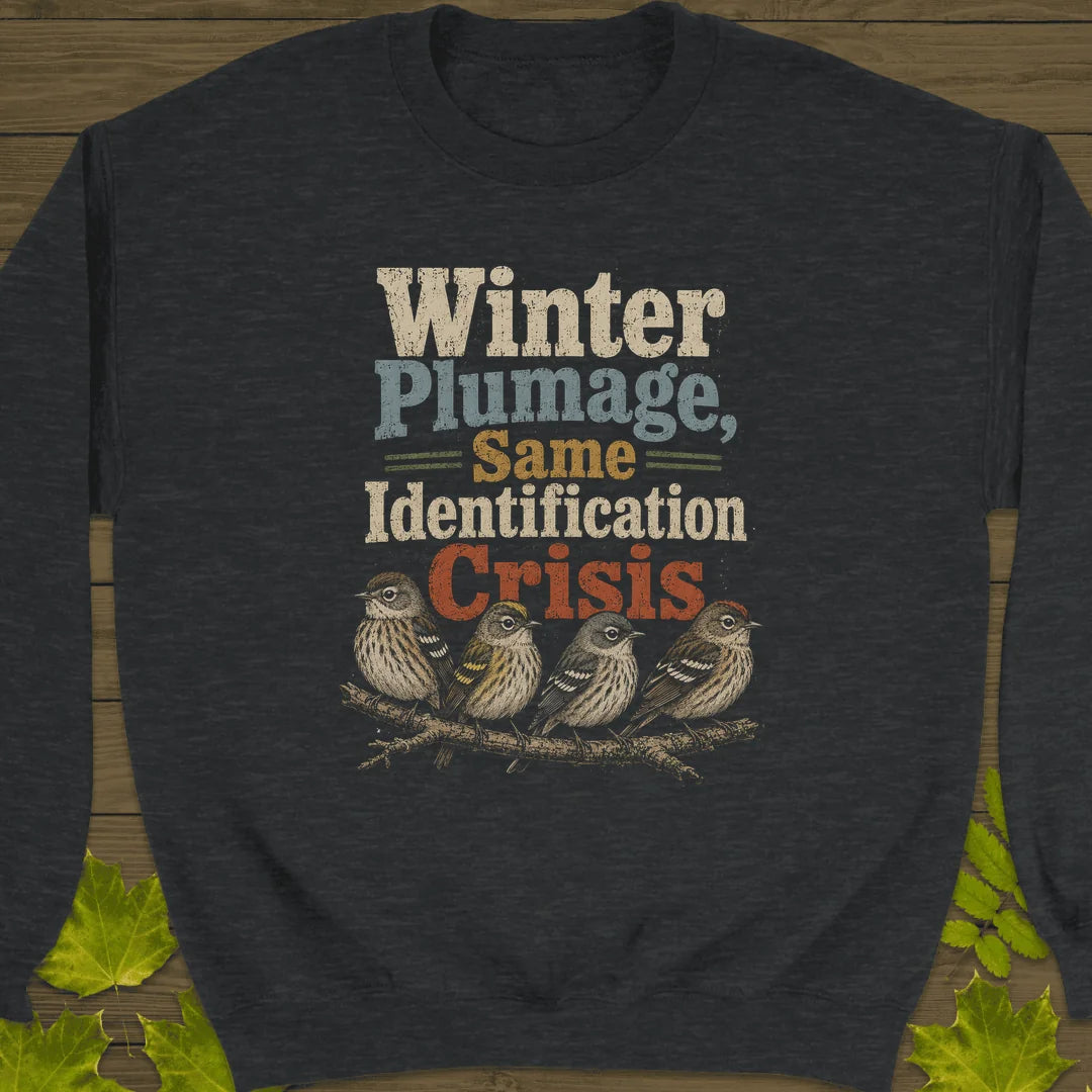 Same Identification Crisis Sweatshirt in Dark Heather