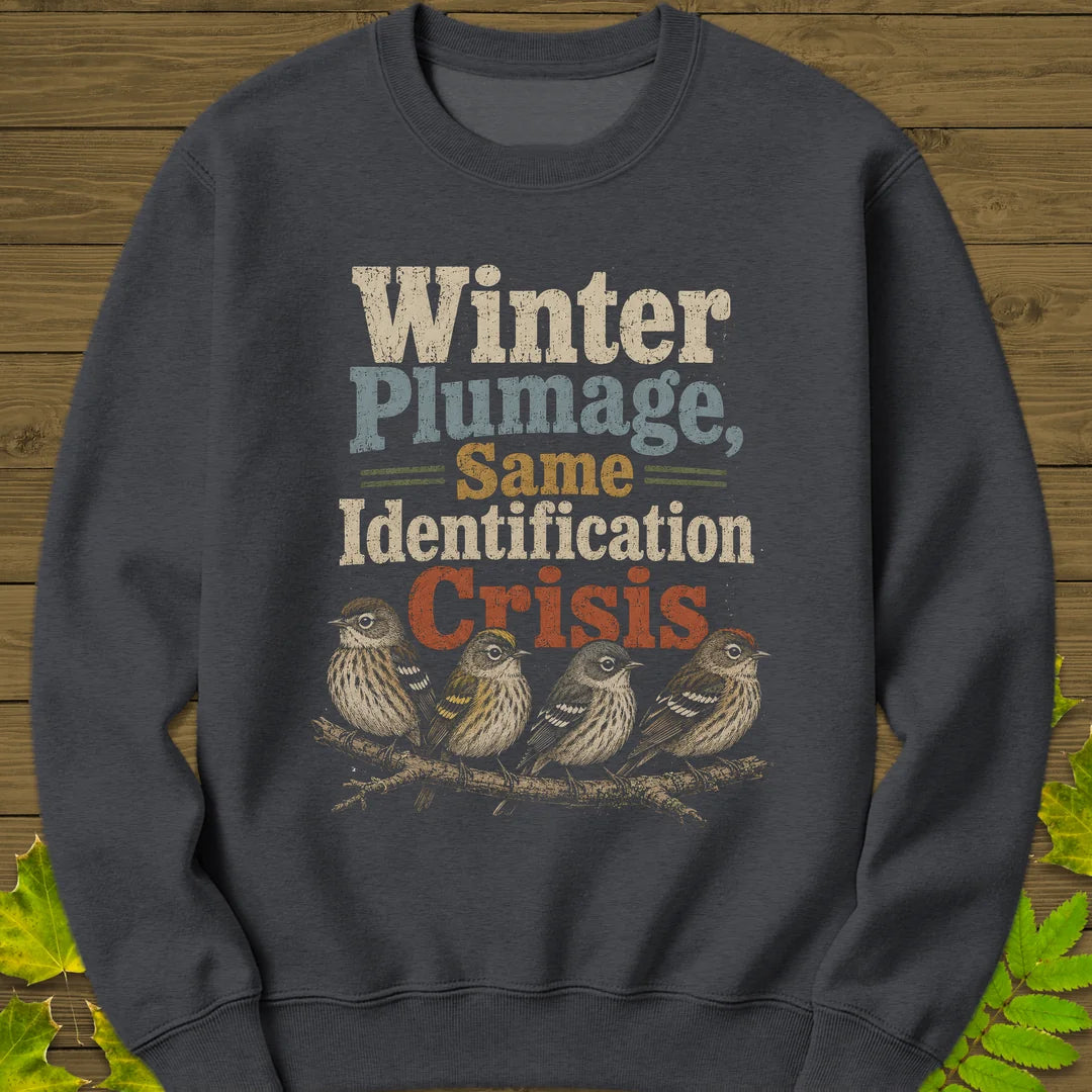Same Identification Crisis Sweatshirt in Dark Heather