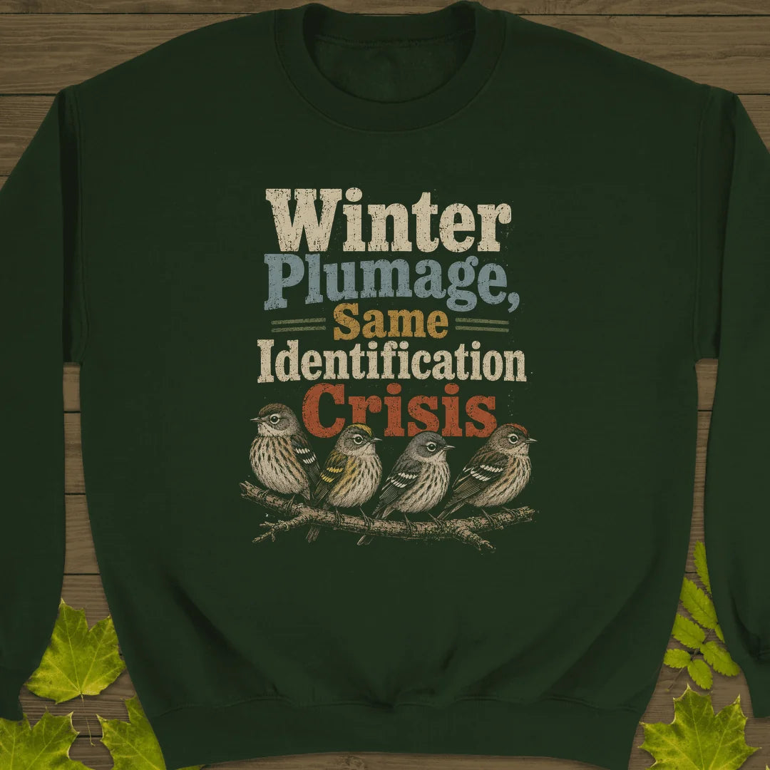 Same Identification Crisis Sweatshirt in Forest Green