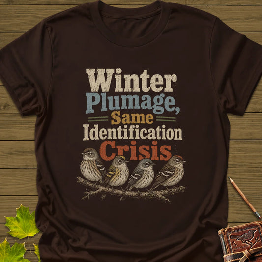 Same Identification Crisis T-Shirt in Dark Chocolate