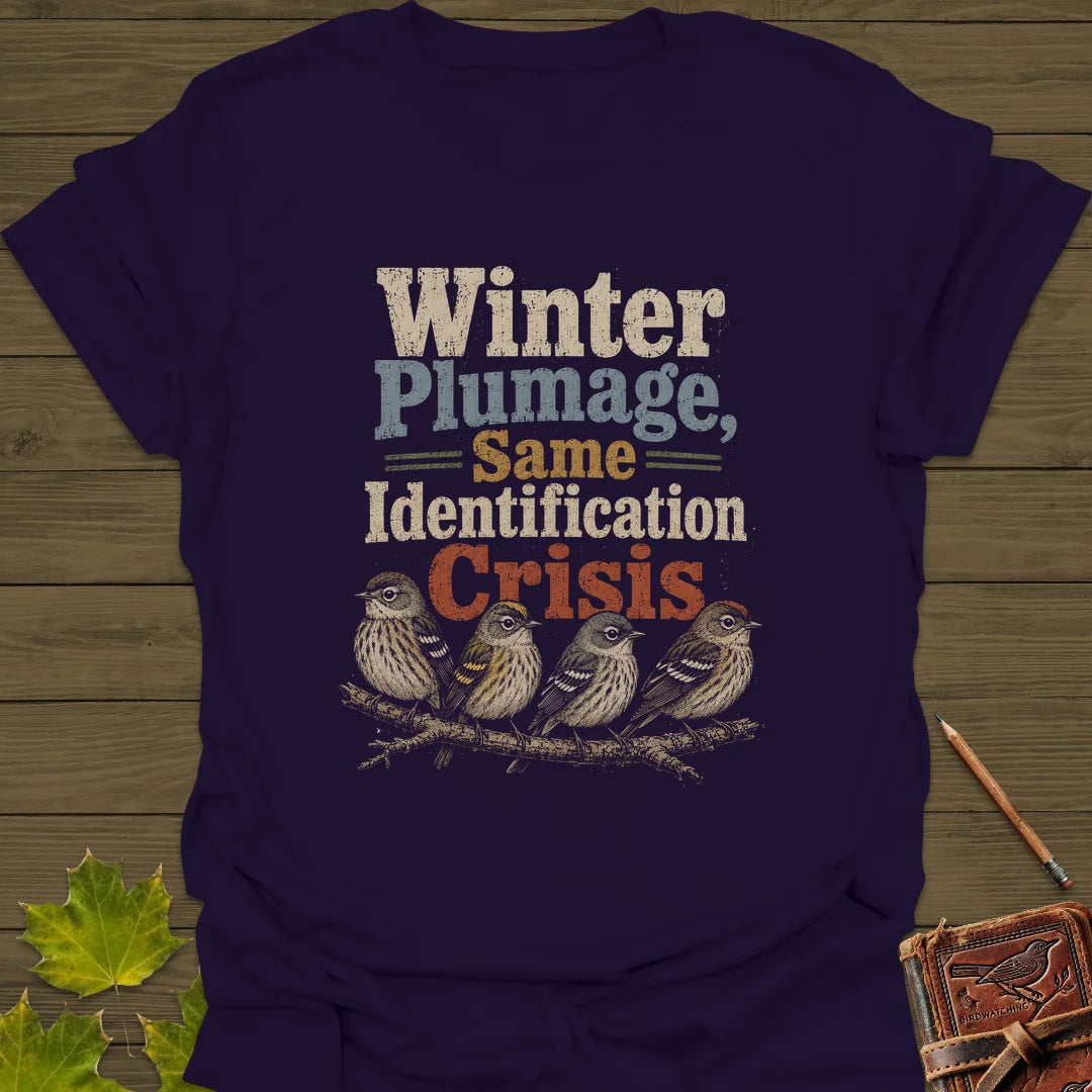 Same Identification Crisis T-Shirt in Purple
