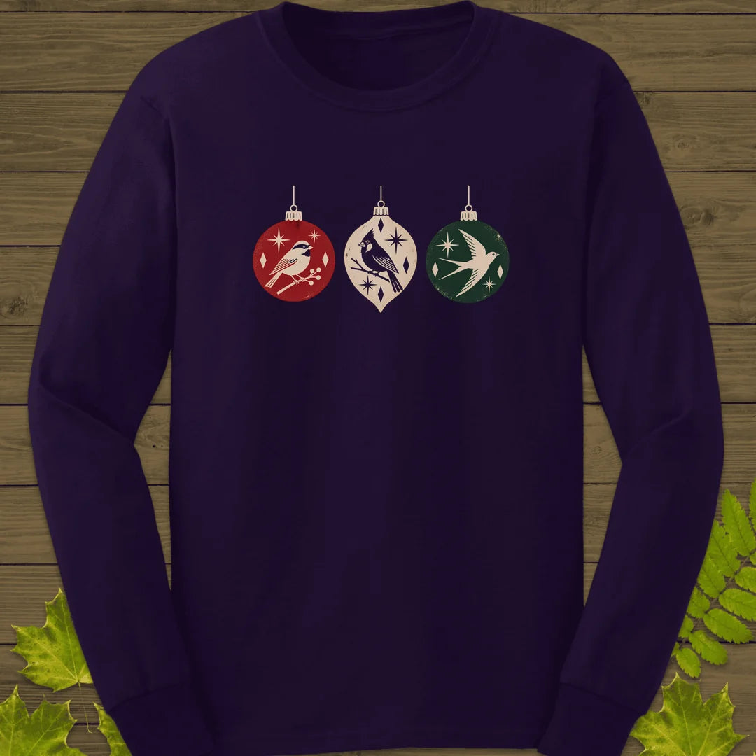 Ornament Flock Long Sleeve in Purple