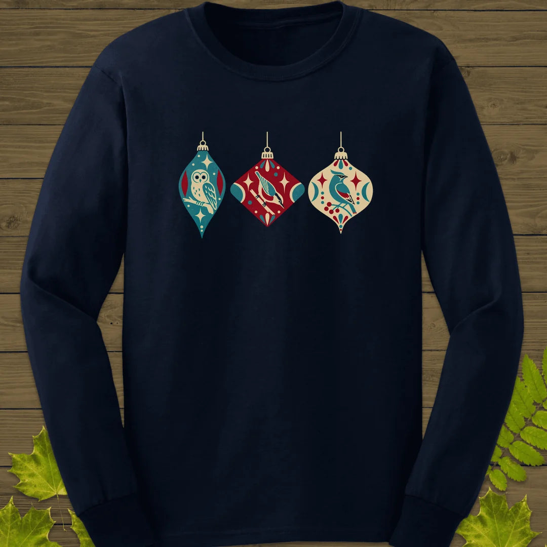 Ornament Trio Long Sleeve in Navy