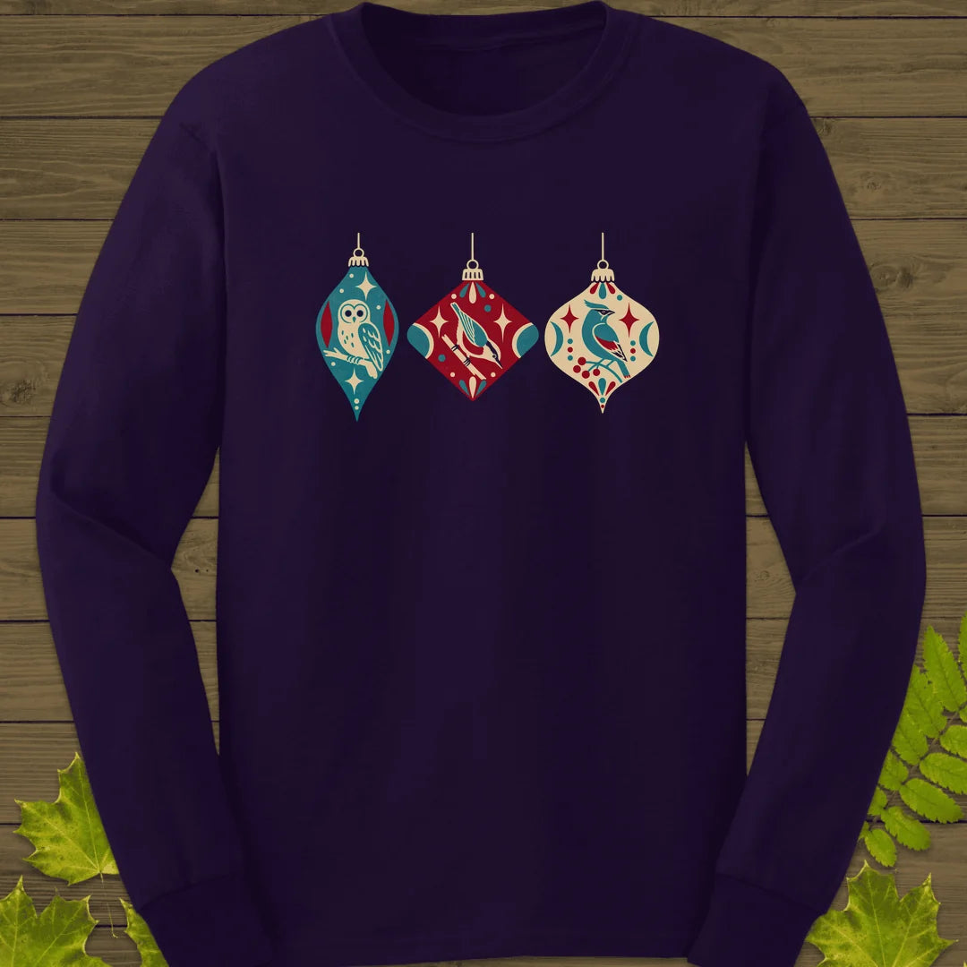Ornament Trio Long Sleeve in Purple