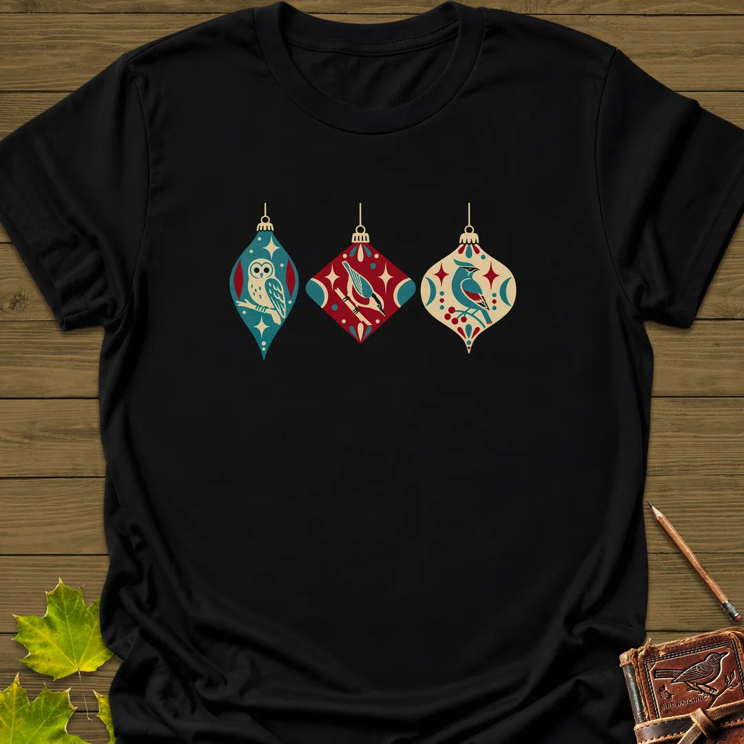 Ornament Trio T-Shirt in Black
