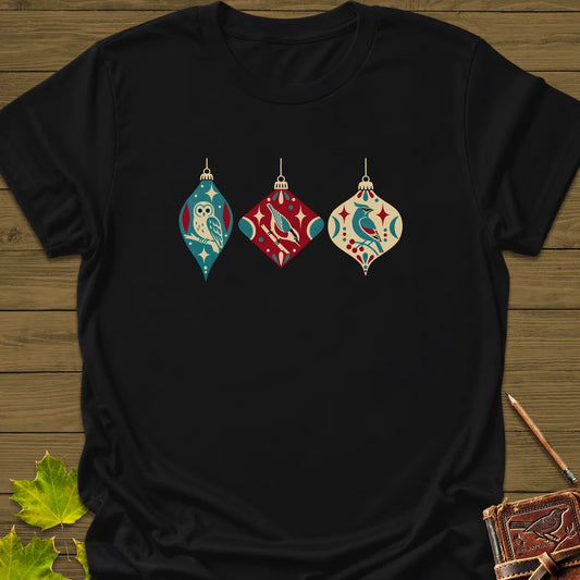 Ornament Trio T-Shirt in Black