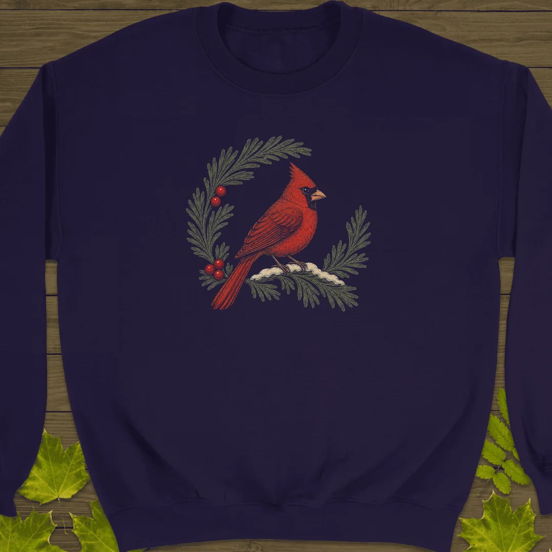 Wreathed In Red Sweatshirt in Purple