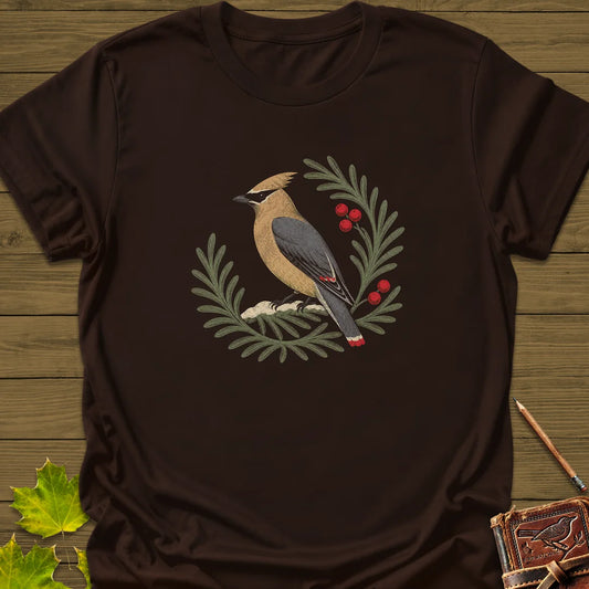 Berries And Branches T-Shirt in Dark Chocolate
