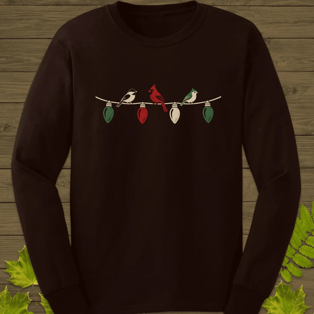 Holiday Light Perch Long Sleeve in Dark Chocolate