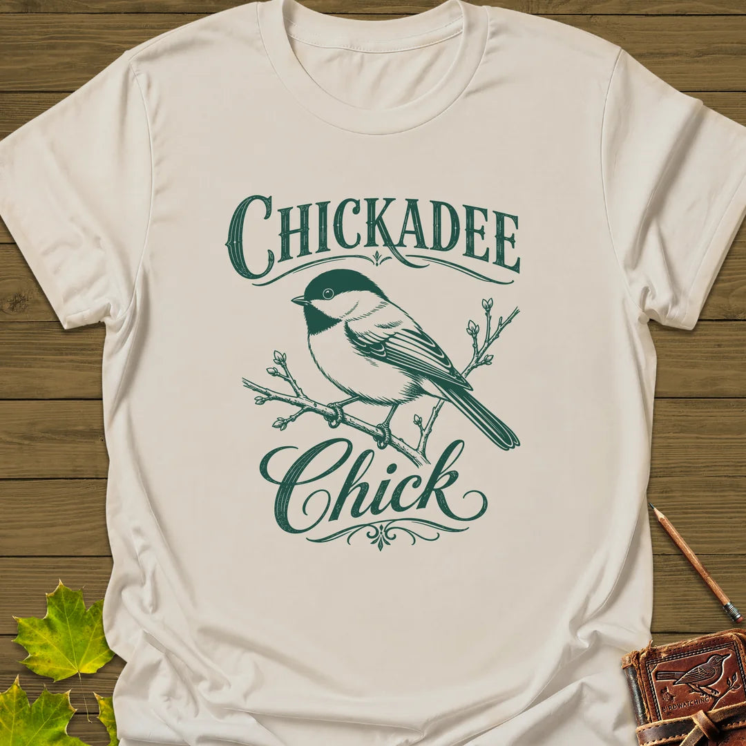 Chickadee Chick T-Shirt in Natural