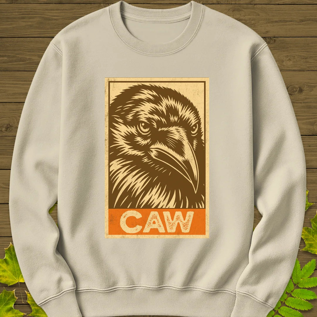 Caw Sweatshirt in Sand