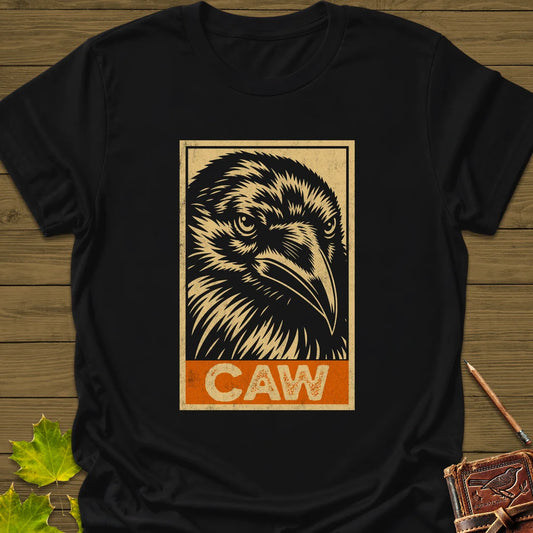 Caw T-Shirt in Black