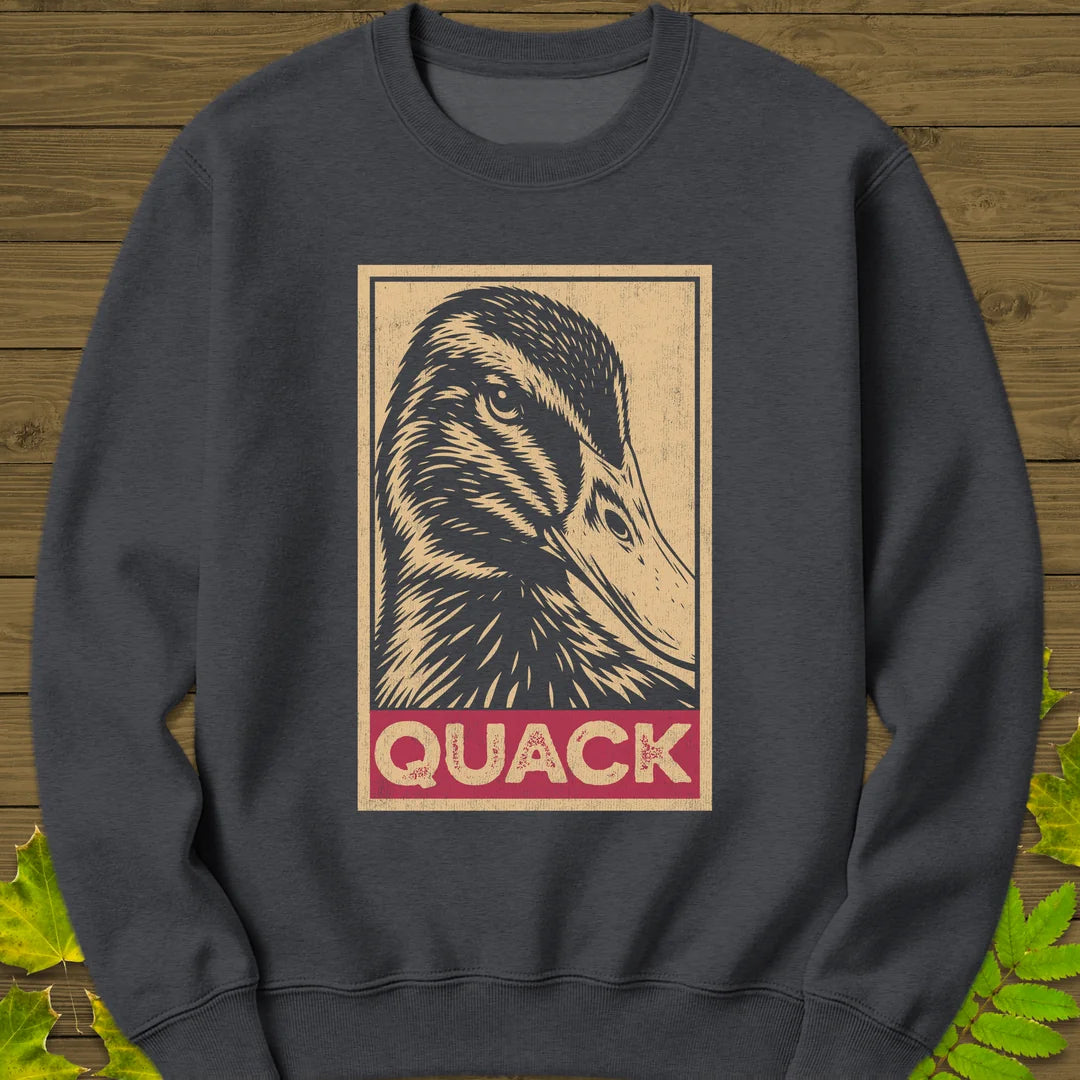 Quack Sweatshirt in Dark Heather
