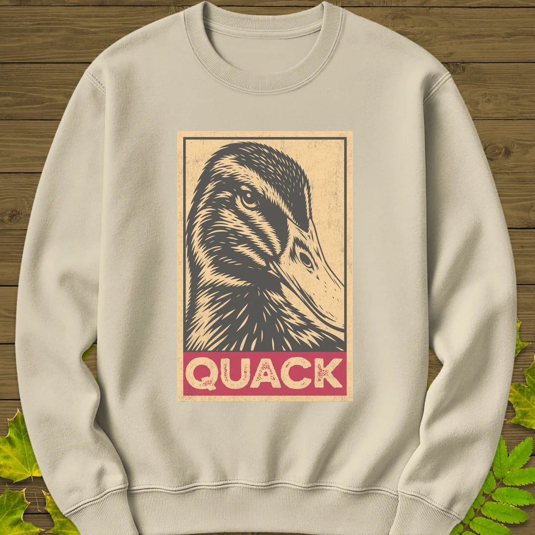 Quack Sweatshirt in Sand