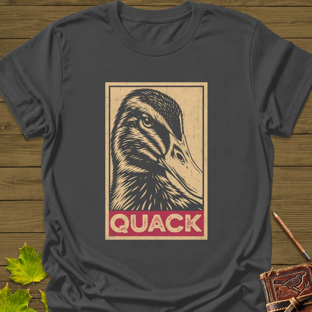 Quack T-Shirt in Charcoal