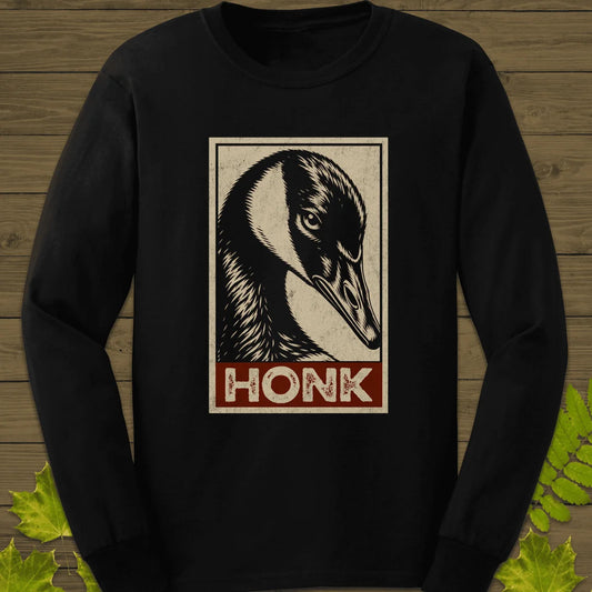 Honk Long Sleeve in Black