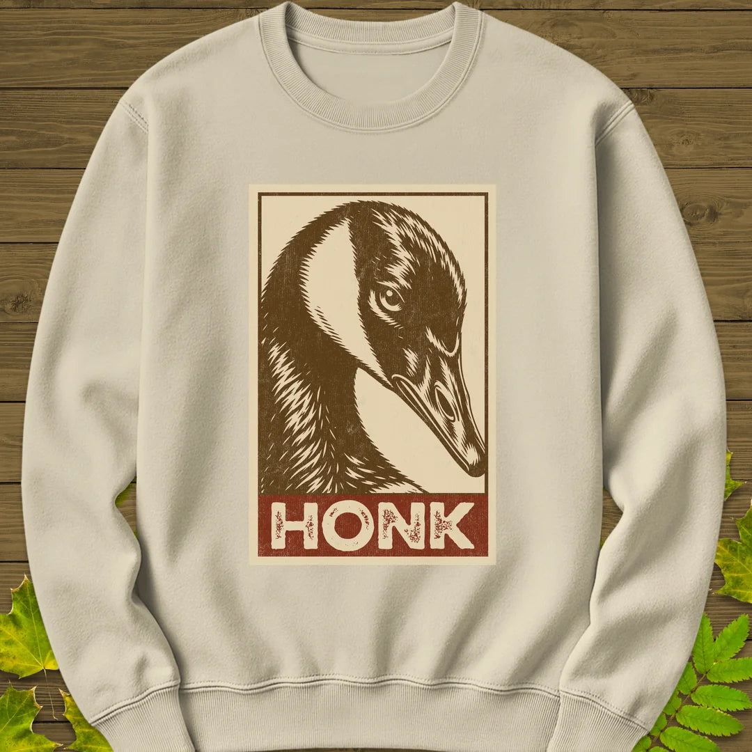 Honk Sweatshirt in Sand