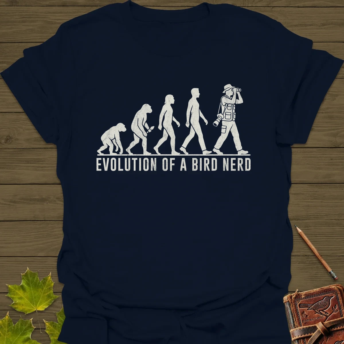 Evolution (Male) T-Shirt Navy