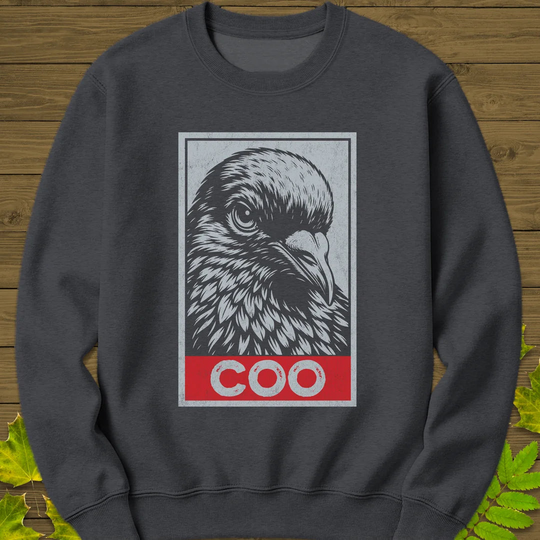 Coo Sweatshirt in Dark Heather