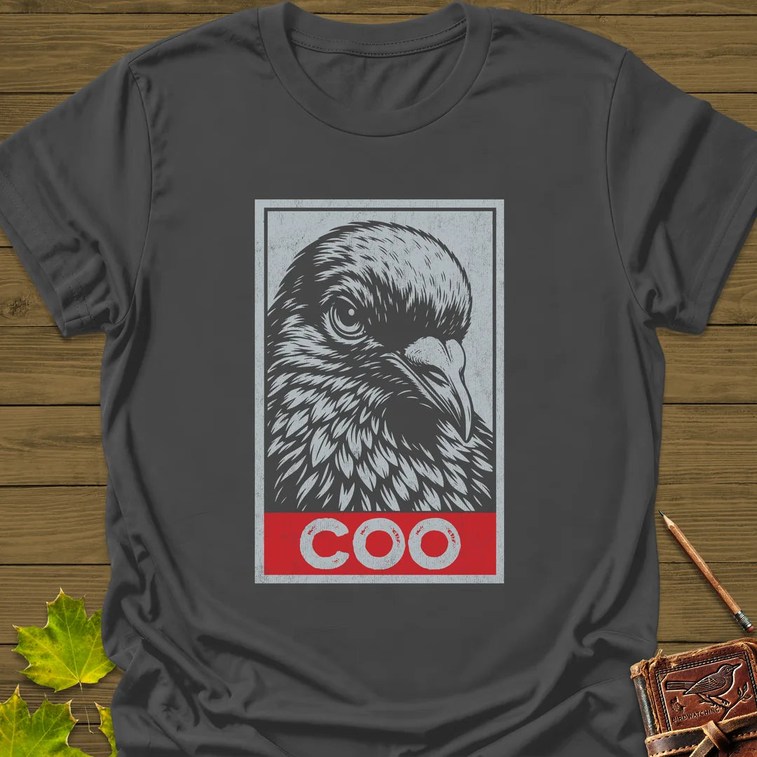 Coo T-Shirt in Charcoal