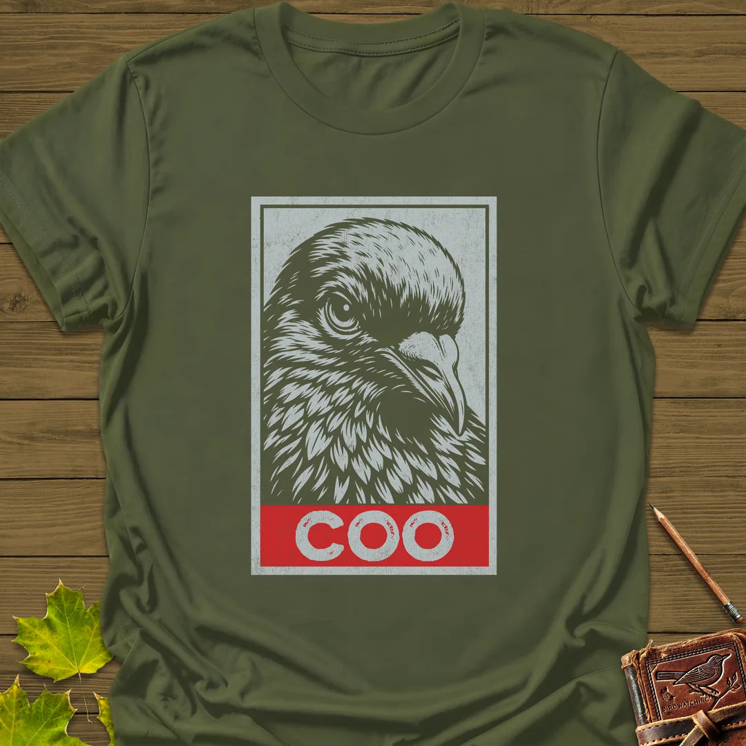 Coo T-Shirt in Military Green